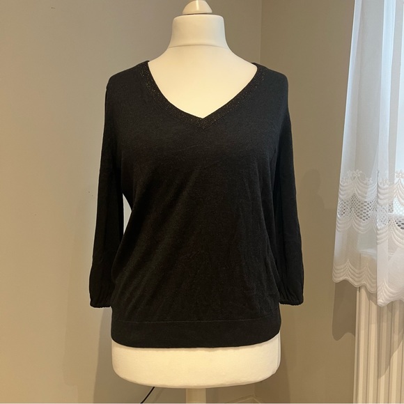 KENZO charcoal grey & gold jumper, size Large. - Picture 5 of 15